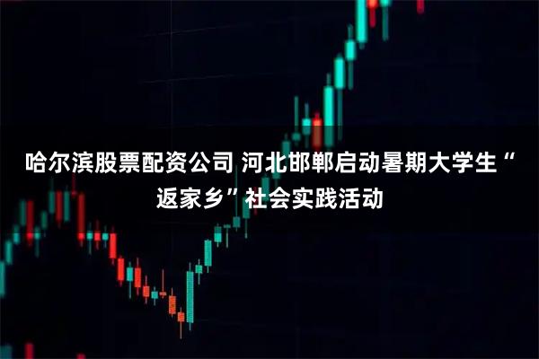 哈尔滨股票配资公司 河北邯郸启动暑期大学生“返家乡”社会实践活动